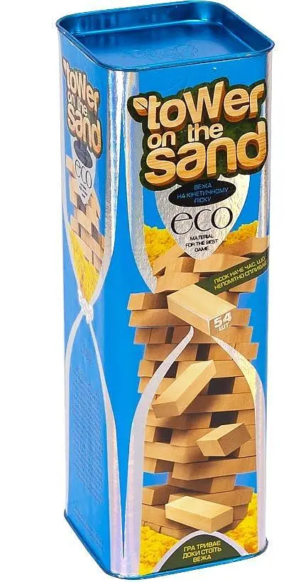 Гра настільна Danko Toys Джанга з кінетичним піском (SR-113-N-861)