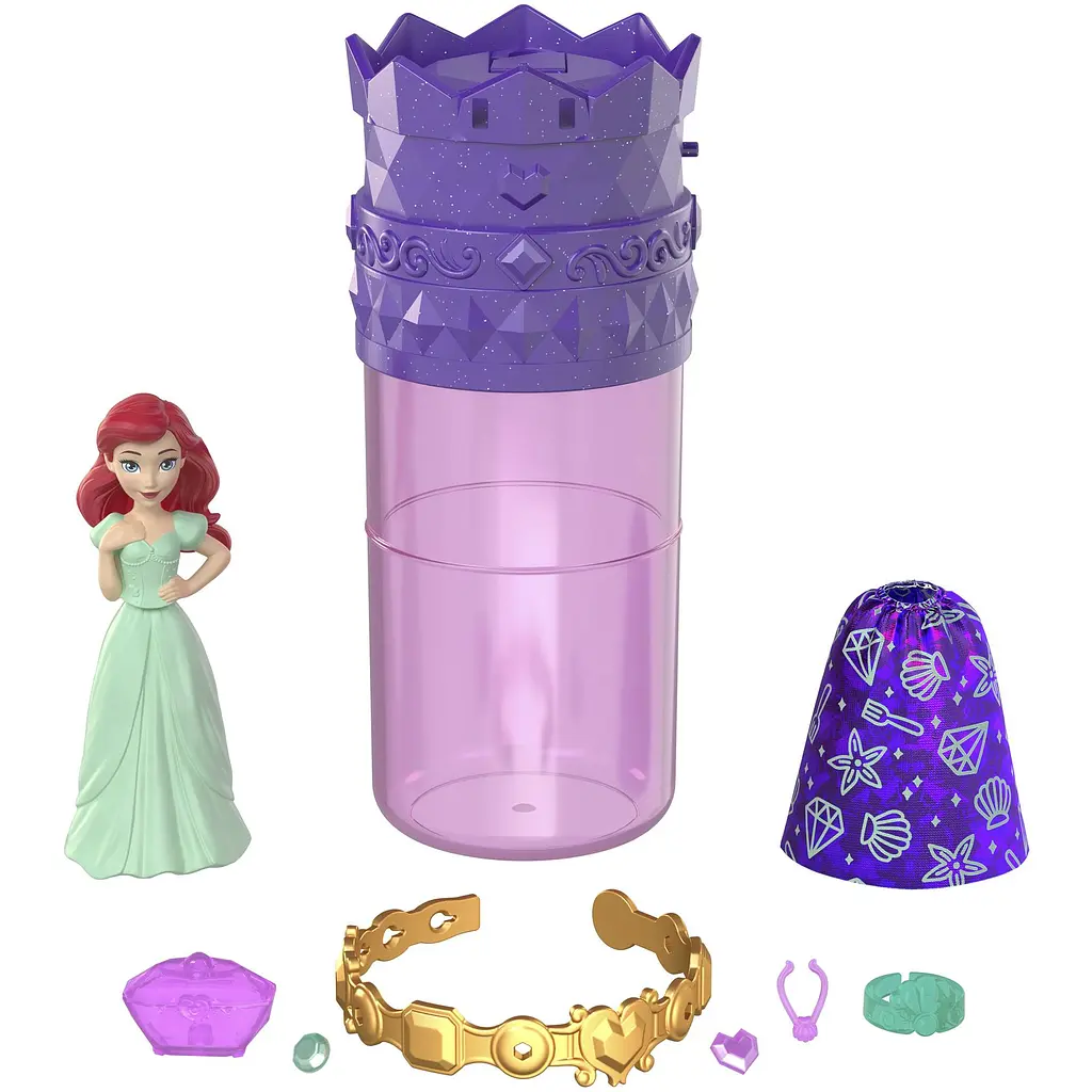 Набор-сюрприз Disney Princess Royal Color Reveal Добро и зло с мини-куклой (HXH16) - фото 2