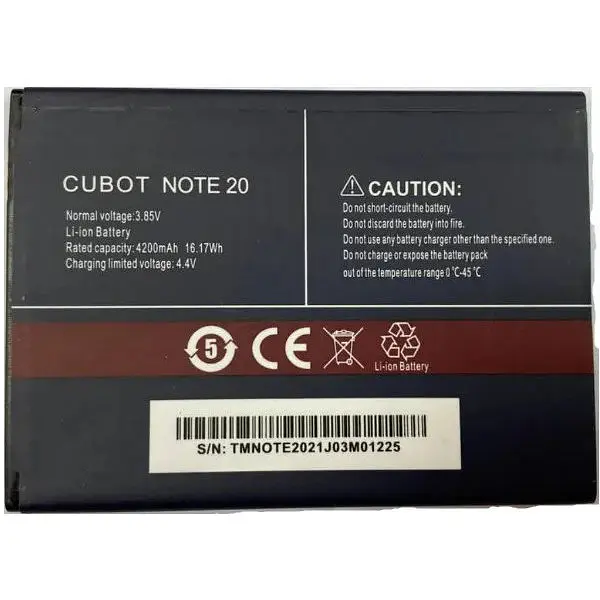 Акумуляторна батарея CUBOT Note 20