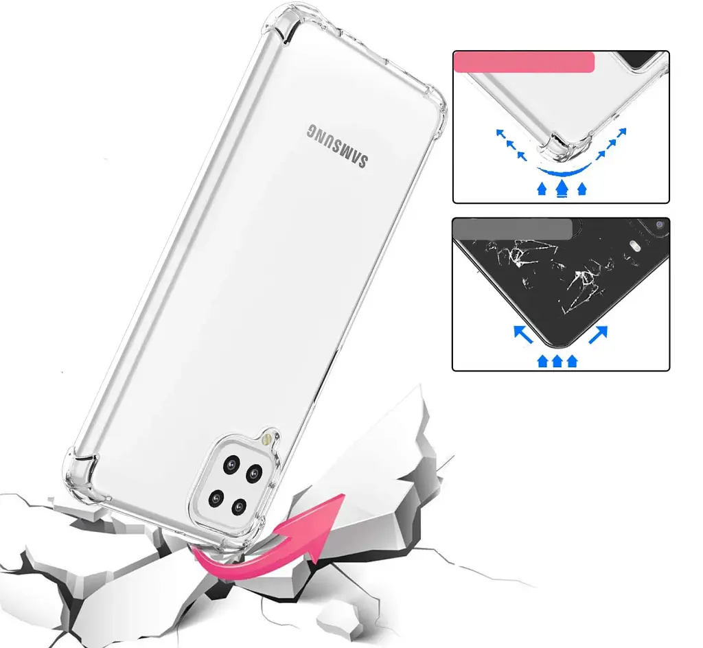 Панель BeCover Anti-Shock для Samsung Galaxy A22 4G SM-A225/M32 SM-M325 (706671) - фото 3