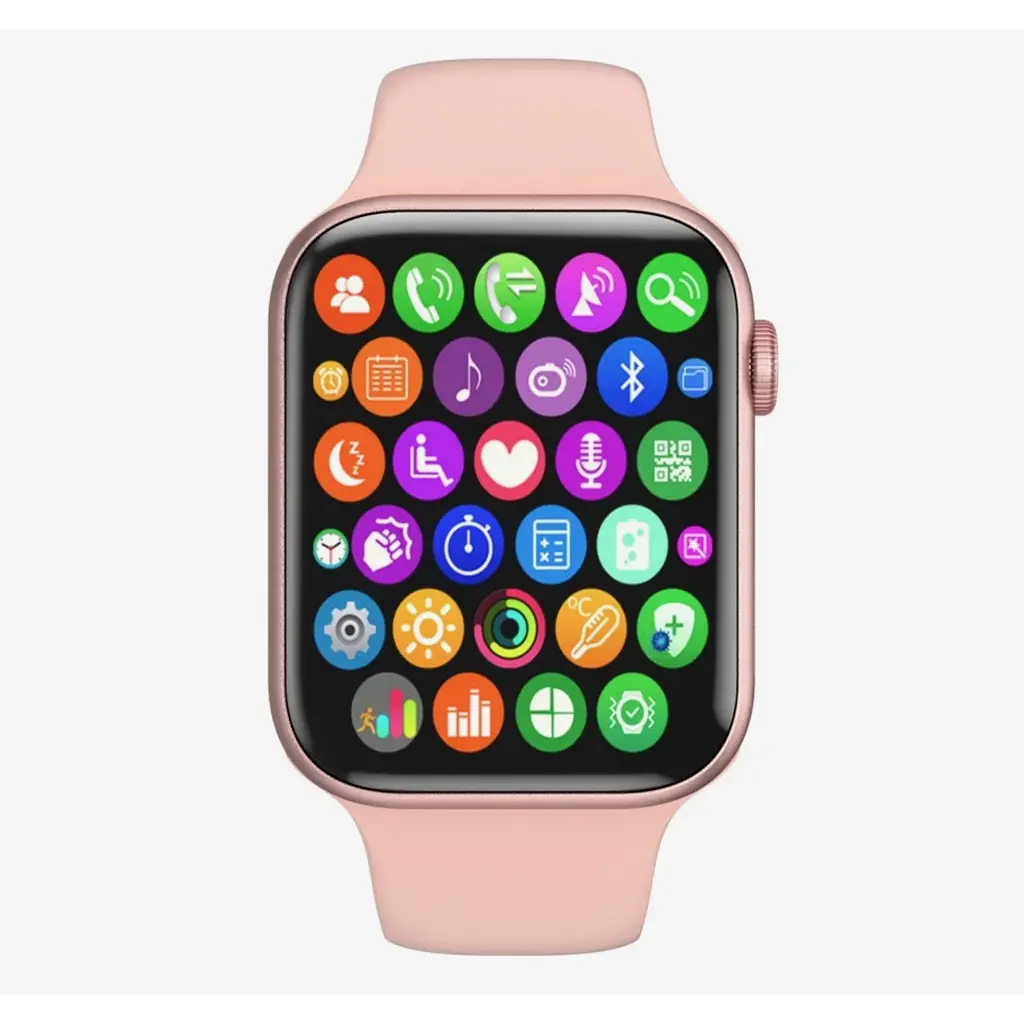 Смарт-годинник IWO Smart Watch series 7 Rose Gold (IW000S7RG) - фото 2