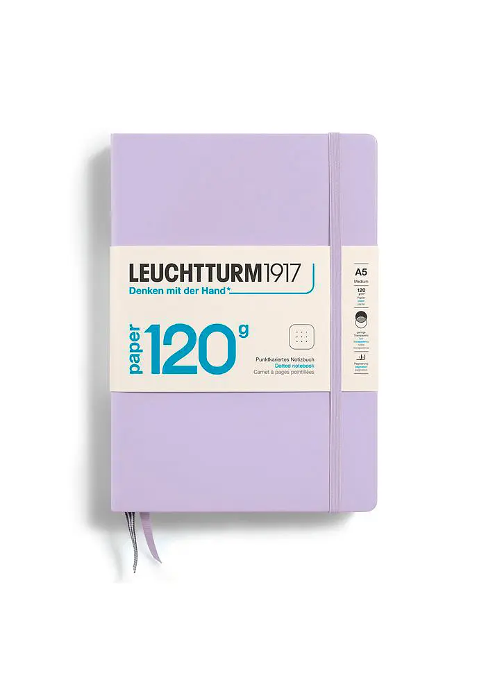 Блокнот Leuchtturm1917 120G Edition Середній Lilac Крапка (370338) - фото 6