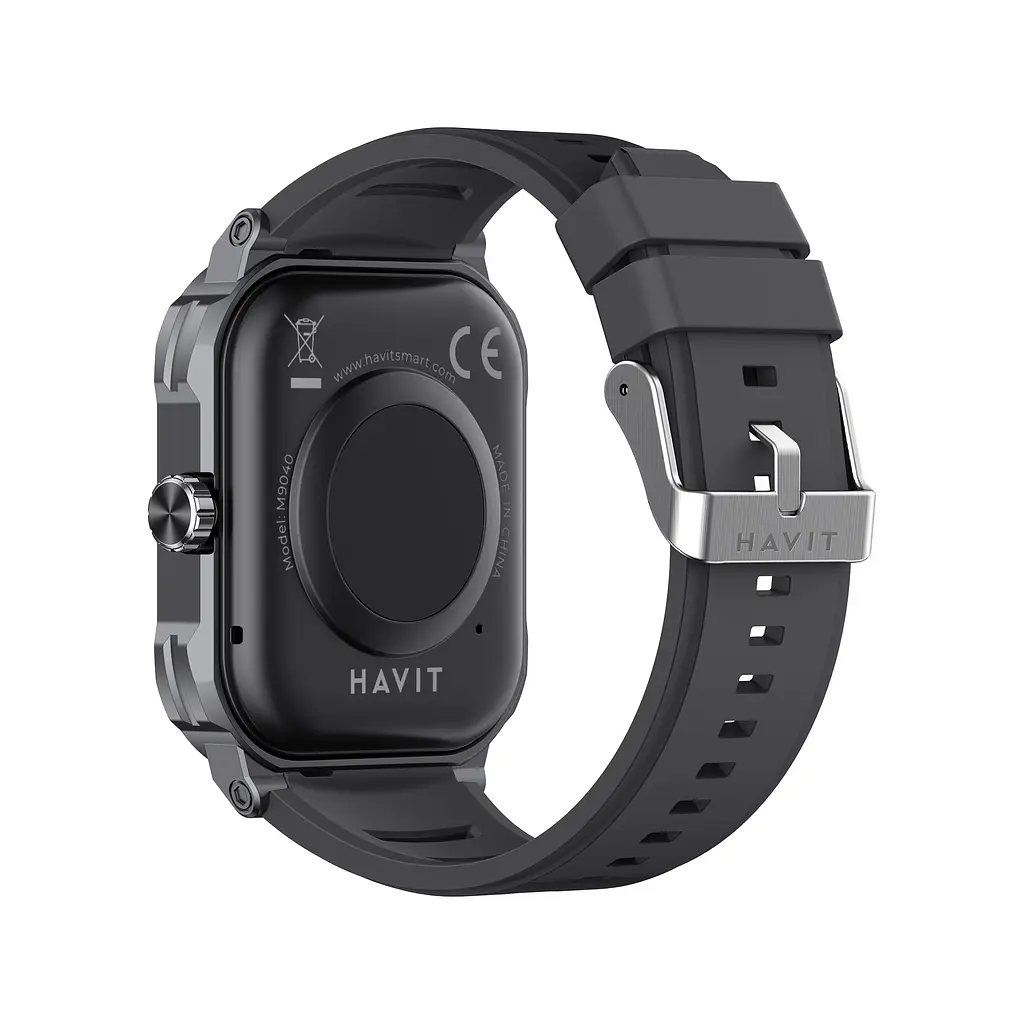 Смарт годинник HAVIT HV-M9040S IP67 Bluetooth Call Black HAVIT (28236-000) - фото 6