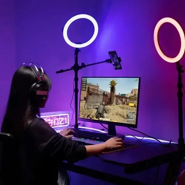 Кольцевая LED лампа Ulanzi Vijim K16 RGB 30 см [757840] - фото 4