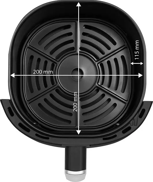 Мультипіч-аерофритюрниця ECG AF 4020 Compact Fry 3,8 л - фото 6