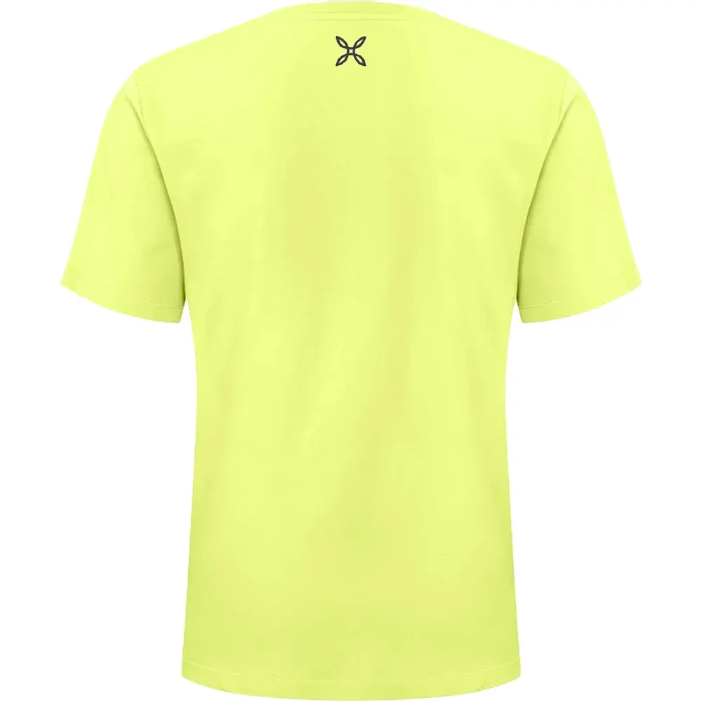 Футболка Montura Rock Painting T-shirt L Sunny Lime - фото 2