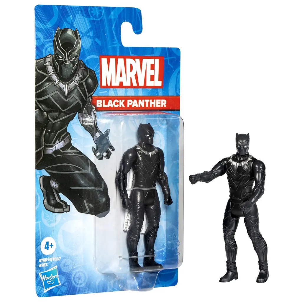 Игрушка-фигурка Hasbro Black Panther вселенной Марвел 9.5 см (E7837_E7851) - фото 4
