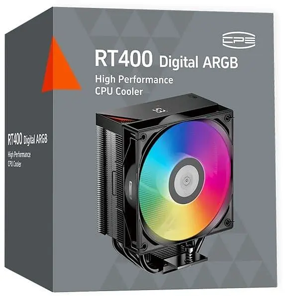 Кулер для процесора PcCooler RT400 Digital ARGB Black (RT400 Digital ARGB BK) - фото 7