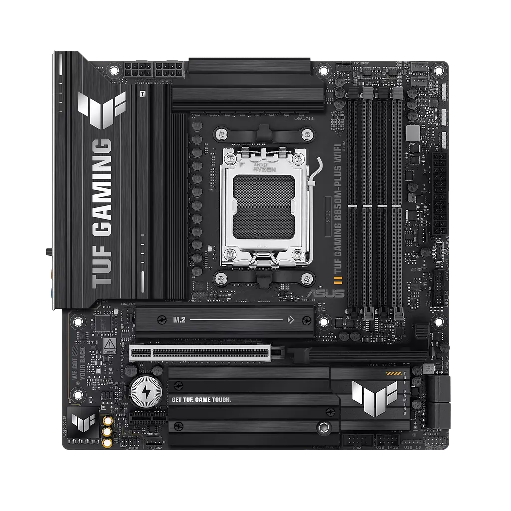 Материнcька плата Asus B850M-Plus TUF Gaming Wi-Fi Socket AM5 (TUF GAMING B850M-PLUS WIFI) Б/В