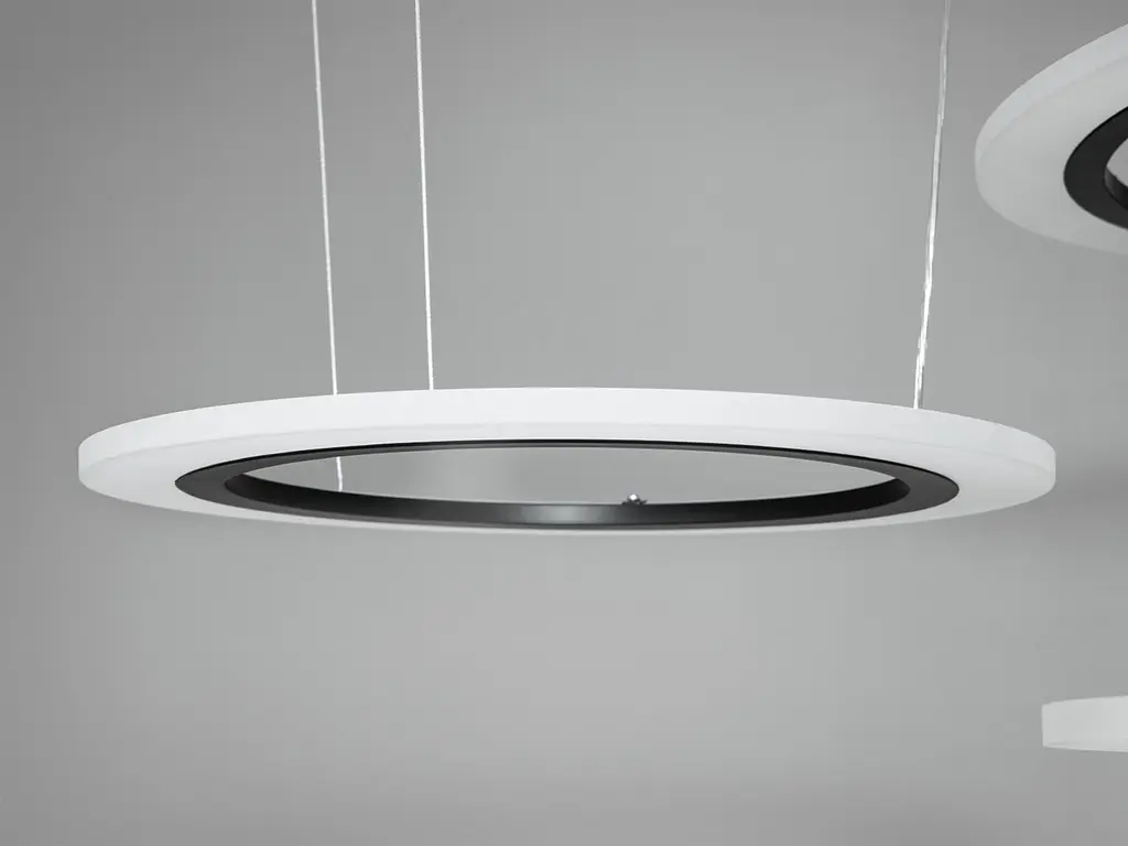 Люстра світлодіодна Diasha 6639/600+400+200BK 115W, регулювання висоти, для залу, спальні, кухні - фото 5