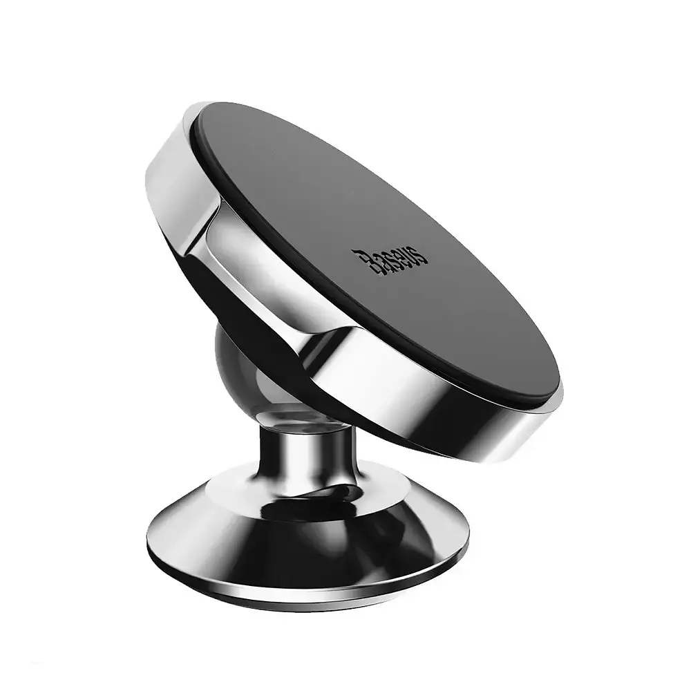 Автомобільний тримач холдер Baseus Small Ears Series Magnetic Bracket SUER-B0S Silver - фото 2