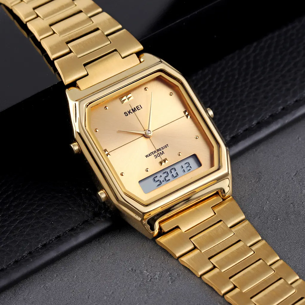 Наручний годинник 2258GD Gold Skmei acs0030100 - фото 4