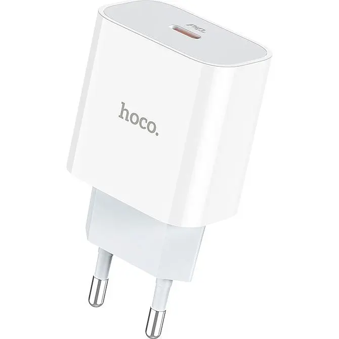 Мережевий зарядний пристрій Hoco C76A Speed source 18W White (722553) [124886] - фото 3