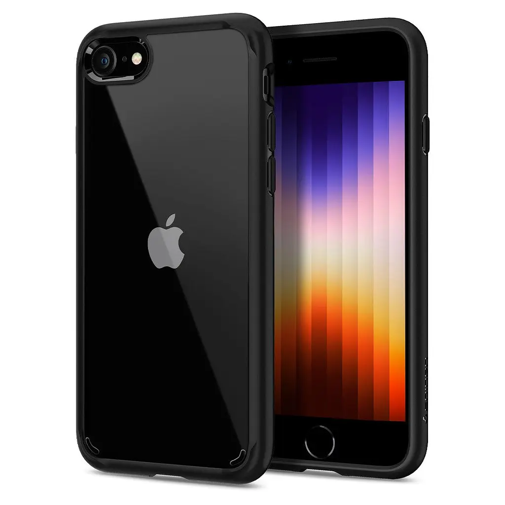 Оригінальний чохол Spigen Ultra Hybrid для iPhone iPhone 7 iPhone 8 iPhone SE 2020 iPhone SE 2022 Black (042CS20926) - фото 8