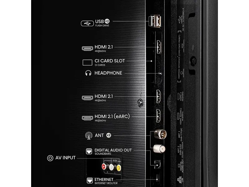 Телевізор Hisense 55E7Q - фото 10