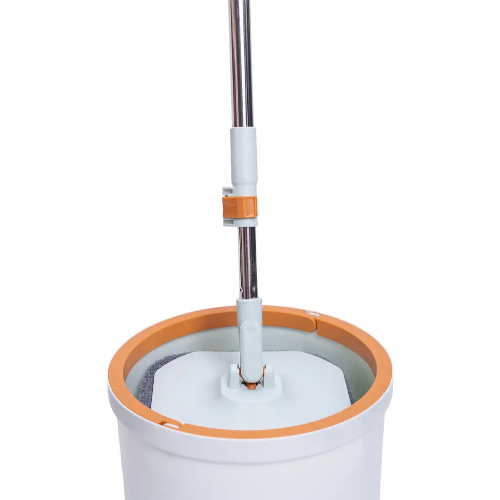 Комплект для прибирання MOP BUCKET SET швабра з віджимом 119 см і відром 7 л Блакитний Household HP-35015-45 - фото 4