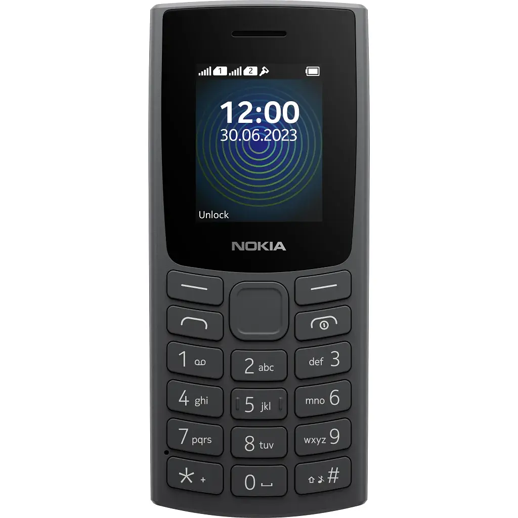 Мобільний телефон Nokia 110 DS 2023 Charcoal (1GF019FPA2C01) - фото 2