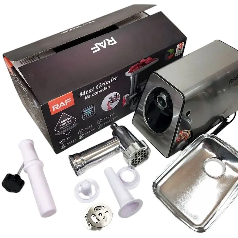 М'ясорубка потужна RAF R-3397 реверс (41538-R 3397_1756) - фото 12
