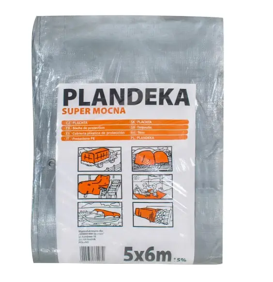 Тент Shadow "PLANDEKA" від дощу 160г/м² 5х6 м ТЕНТ00061