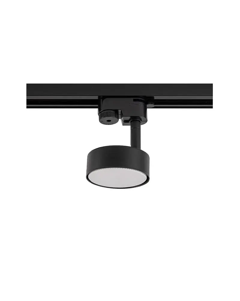 Трековый светильник Nowodvorski 10358 Profile Puck GX53 1x12W IP20 черный - фото 2