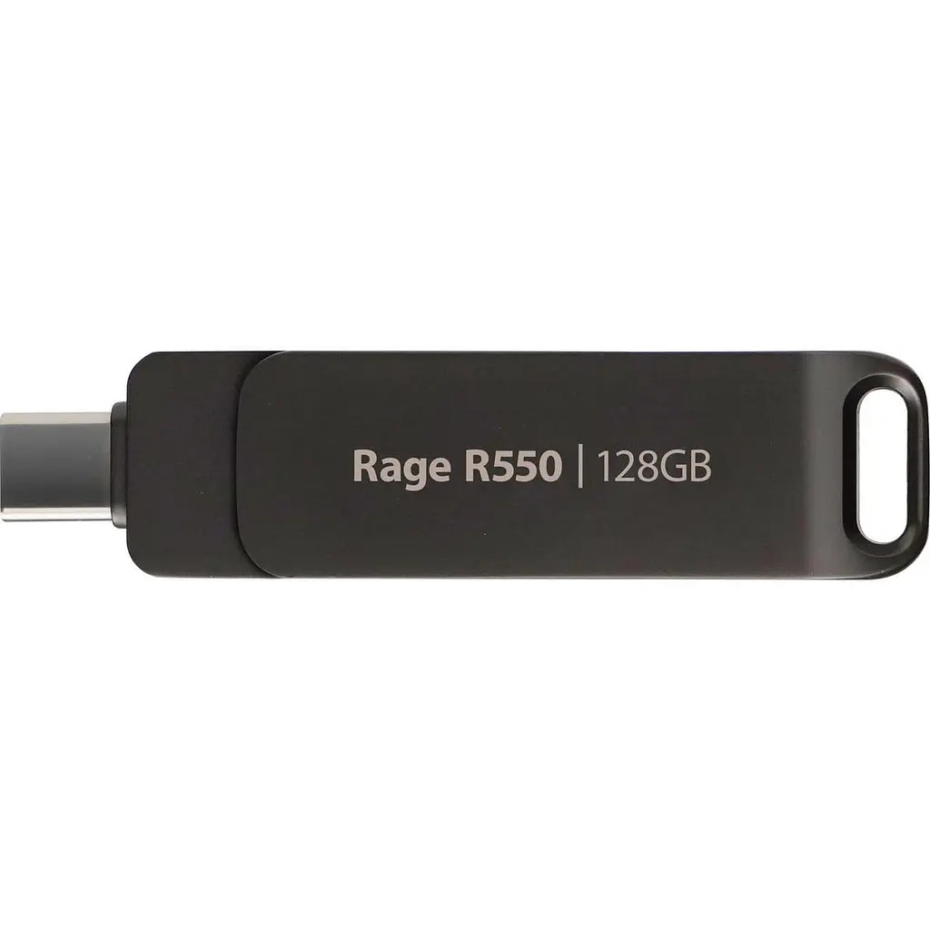 Флеш-накопичувач Patriot USB 3.2 Gen 1 Rage R550 128GB Type-A+C - фото 3