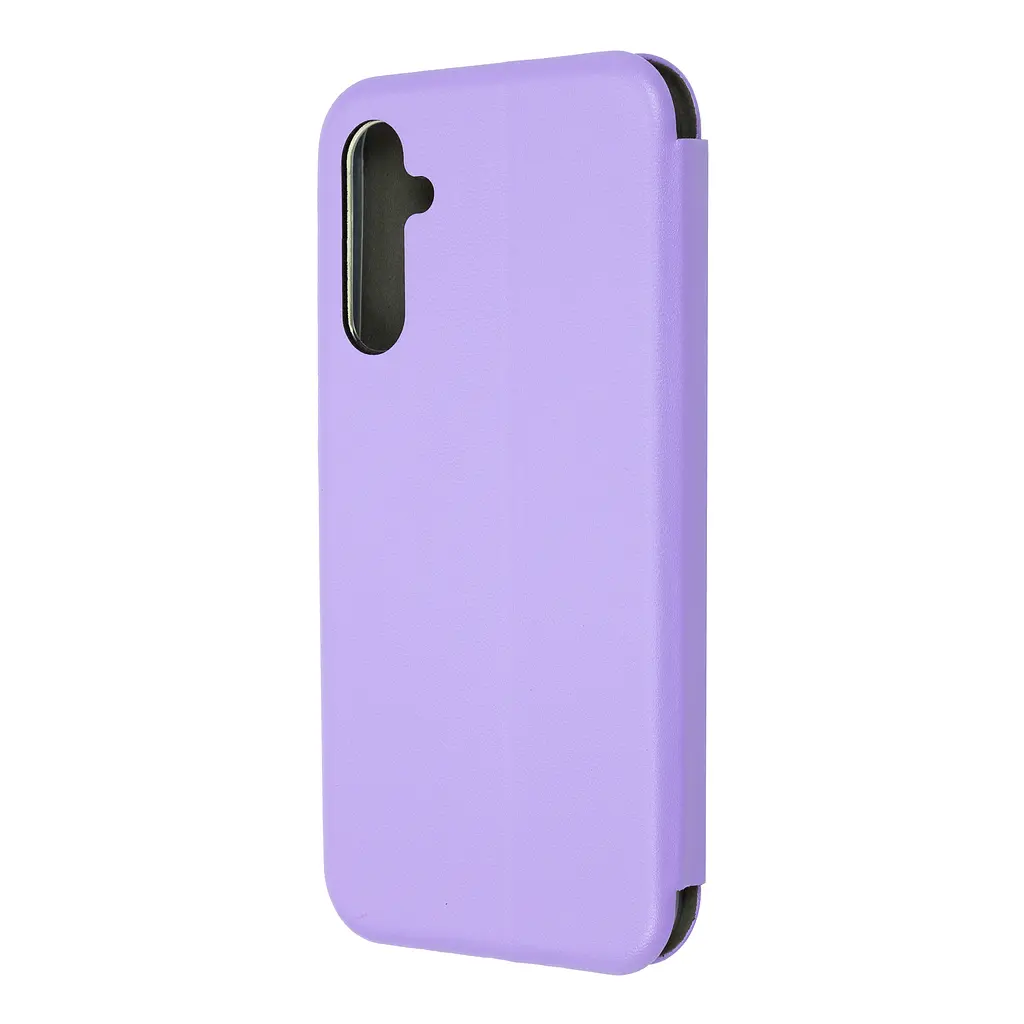 Чехол-книжка для Samsung Galaxy A15 5G (A156)/A15 4G (A155), G-Case, фиолетовый, кожаный чехол-книга из экокожи (PU) и TPU, с магнитом, с подставкой и вместительным кардхолдером, противоударный, защита всего корпуса, ArmorStandart (ARM73651) - фото 2