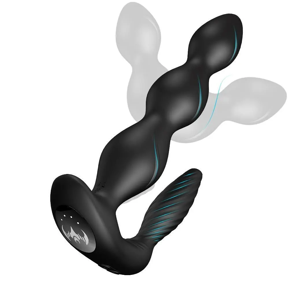 Стимулятор простати B - Series Joy Maxfun, 17 см (чорний) - фото 3