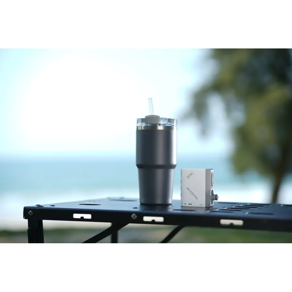 Душ портативний з насосом на акумуляторі Flextail Tiny Shower TS650WT / TS2500WT, білий - фото 30