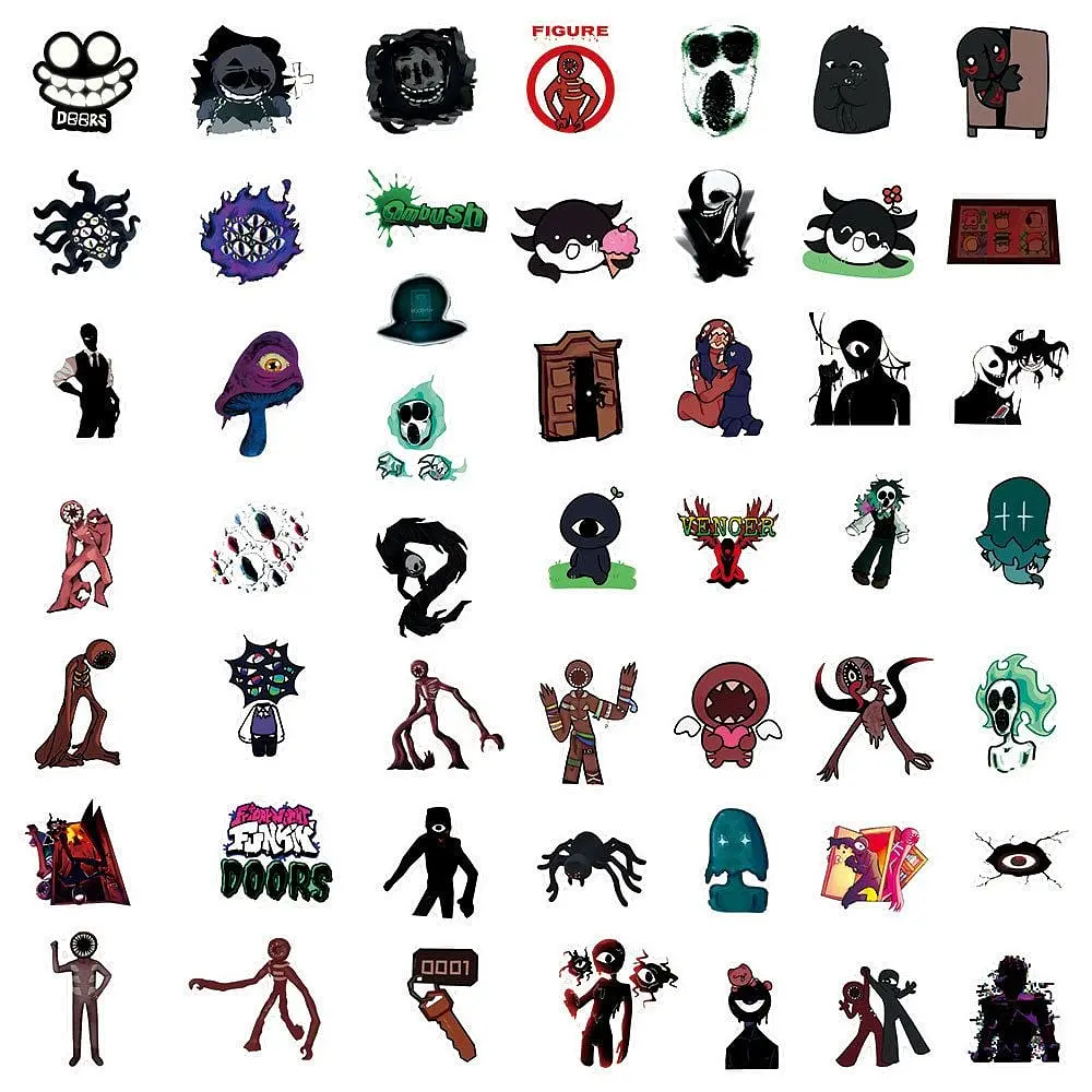 Стікерпак GeekLand Doors Roblox 50 штук - фото 2