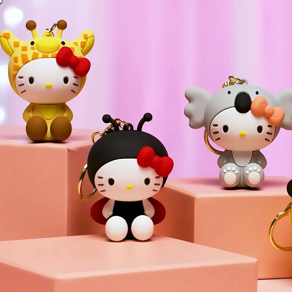 Коллекционная фигурка-брелок #sbabam Hello Kitty - Карнавал Хеллоу Китти в ассортименте (5/CN24) - фото 4