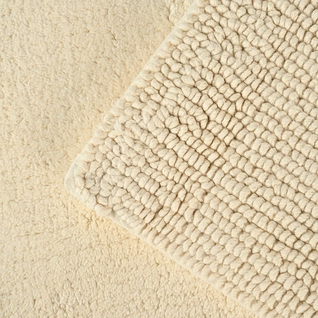 Коврик для ванной комнаты МВМ My Home Гавань 80х50 см бежевый (BM-04 S BEIGE) - фото 5