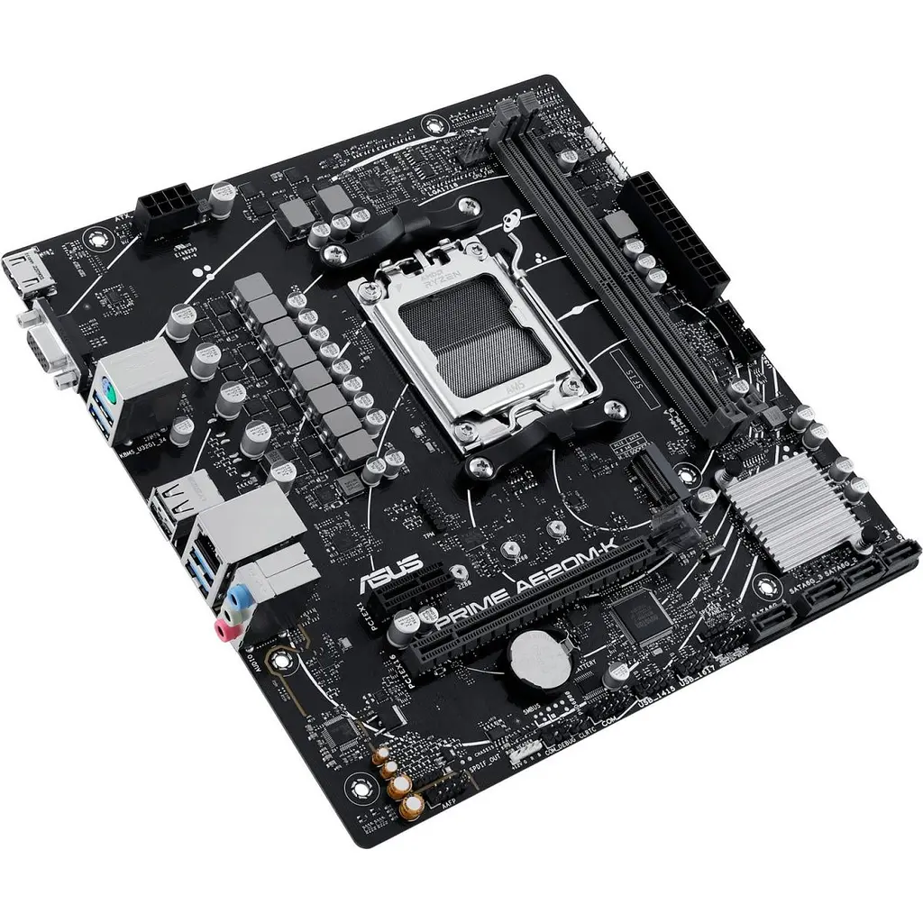 Материнська плата Asus Prime A620M-K (90MB1F40-M0EAY0) [104425] - фото 5