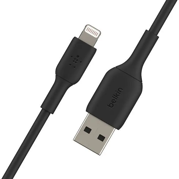 Кабель Belkin Boost Up Charge USB-A to Lightning 1m Black (CAA001BT1MBK) [158791] - фото 4