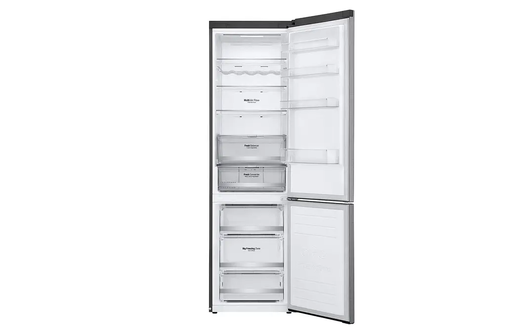 Холодильник LG GW-B509SMDZ 203х68х60см 2 дв холодильне відділення 277 л морозильне відділення 107 л A++ NF Сірий (GW-B509SMDZ) - фото 6