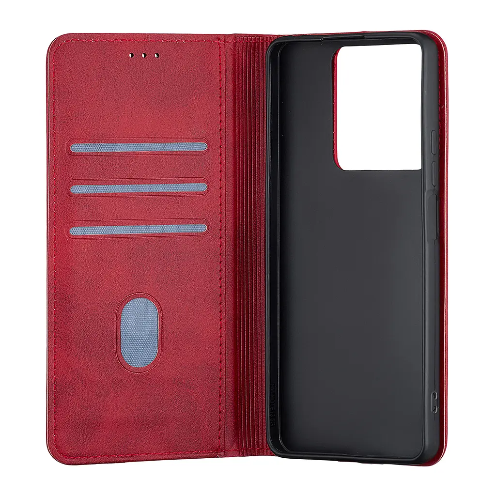 Чохол-книжка Premium Xiaomi Redmi Note 13 5G Dark Red - фото 2