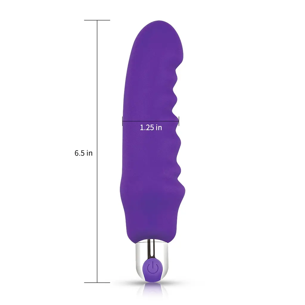 Вібратор Lovetoy Rechargeable IJOY Silicone Waver 16.5 см фіолетовий - фото 7