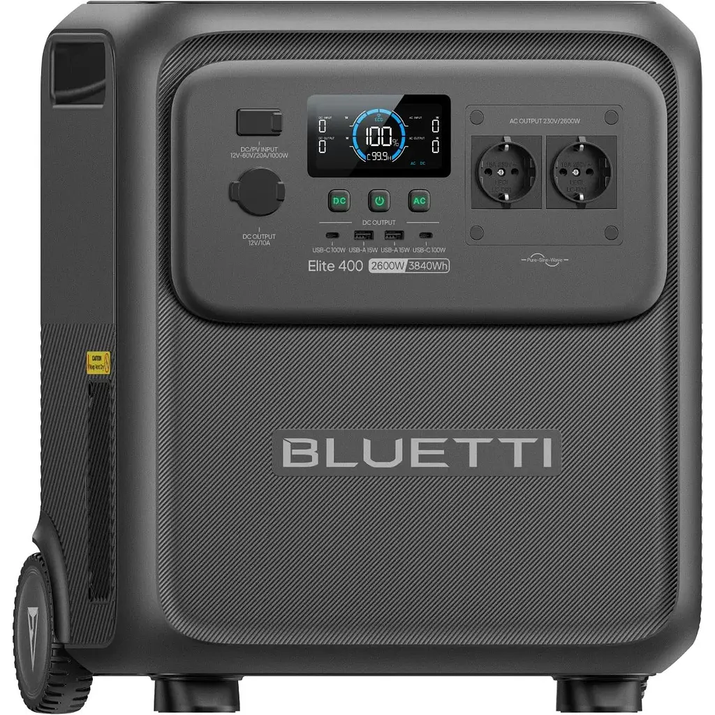 Зарядна станція BLUETTI Elite 400 2600W (P-EL400-EU-GY-BL-010) [167618] - фото 2