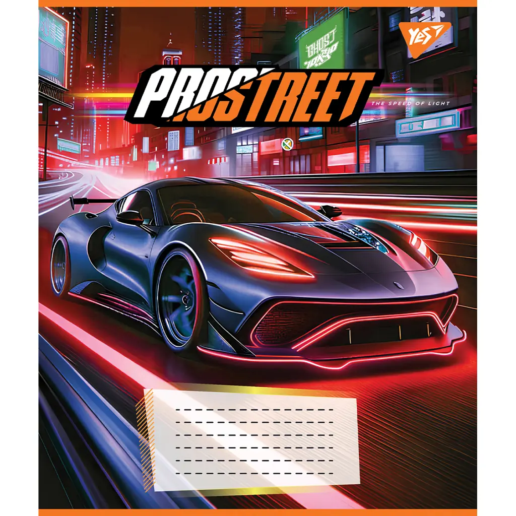 Зошит Yes Prostreet А5 60 аркушів клітинка (767146), в асортименті - фото 2