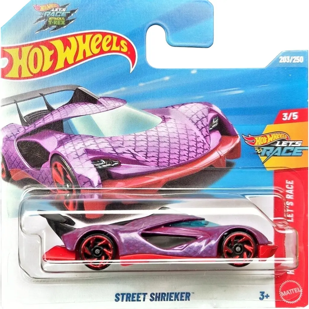 Базова машинка Hot Wheels Lets Race Street Shrieker рожева (5785) JJK39-N521