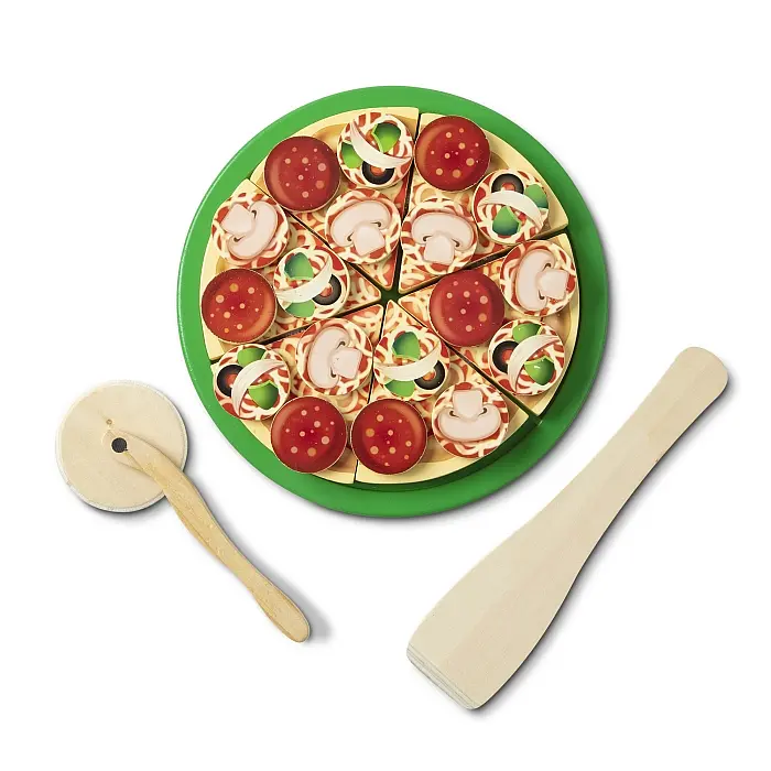 Дерев'яний ігровий набір Melissa&Doug Піца (MD10167) - фото 7
