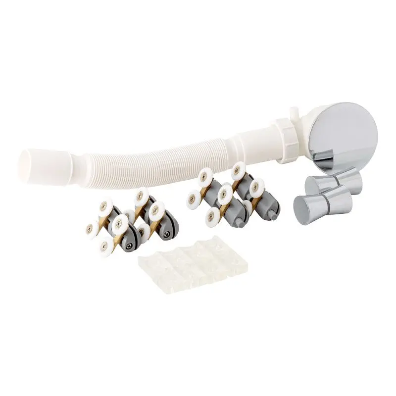 Душовий бокс Lidz Tani SB90x90.SAT.LOW.FR Frost, Хром матовый, матовий, хром матовий - фото 10
