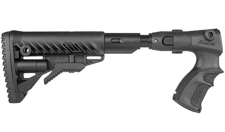 Приклад складной Fab Defense для Rem 870 с амортизатором регулируемый - фото 6