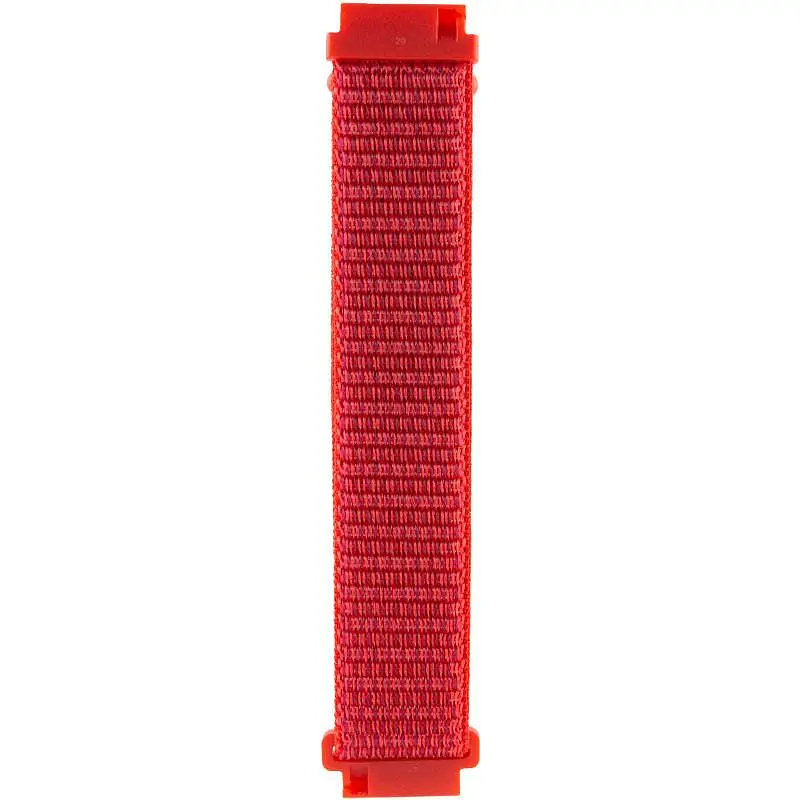 Ремешок Nylon для Smart Watch 20mm Красный / Red - фото 3