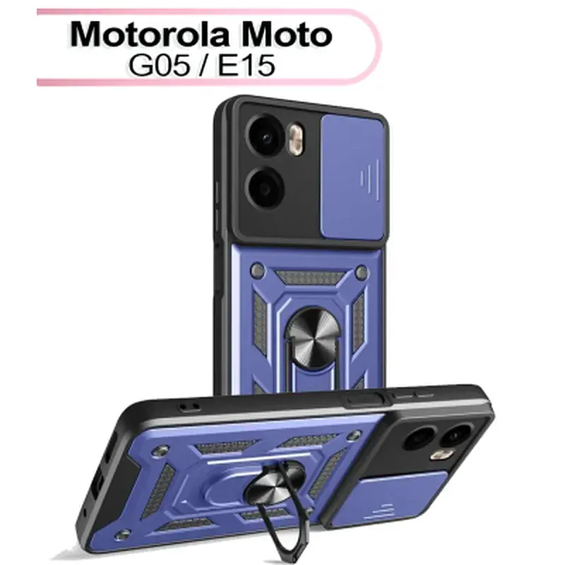 Чохол до мобільного телефона BeCover Military Motorola Moto G05 / E15 Blue (713528) - фото 2