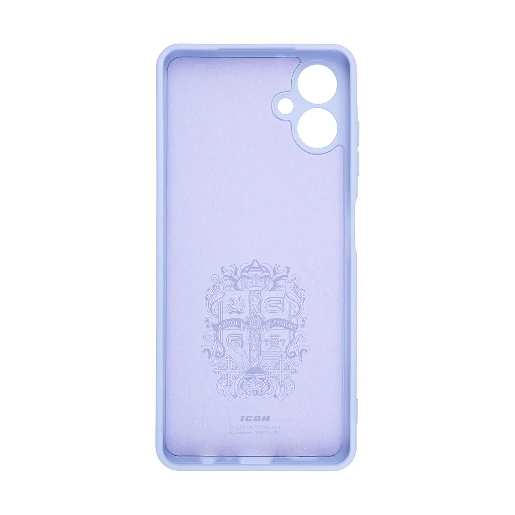 Чехол ArmorStandart ICON для Samsung A06 (A065) Camera cover Lavender (ARM80137) - фото 2