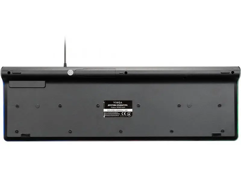 Клавіатура Vinga KB-460 Black - фото 9
