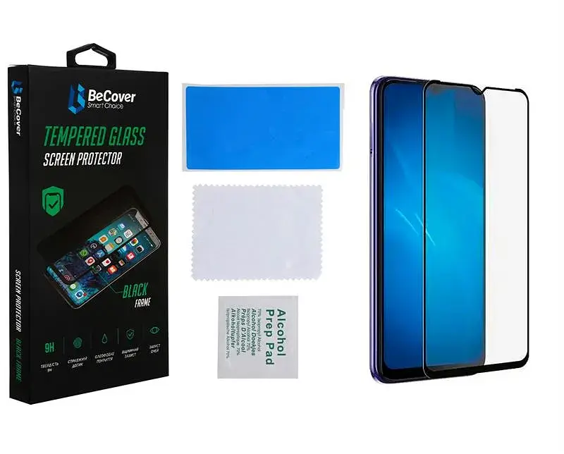 Скло захисне BeCover Tecno Spark Go 2022 (KG5m) Black (708165) - фото 3