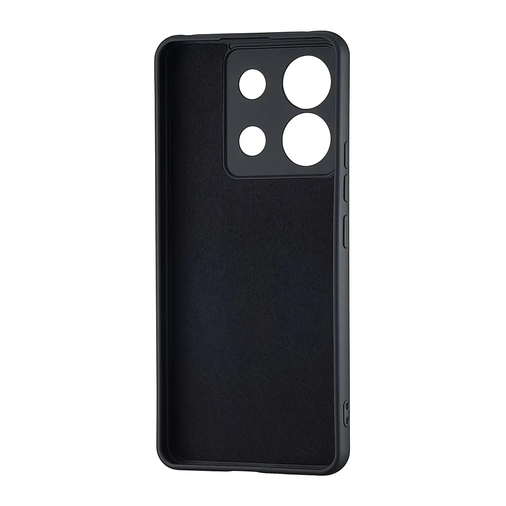 Чохол TPU Colorful Protected Camera Xiaomi Redmi Note 13 Pro 5G/Poco X6 5G Black - фото 2