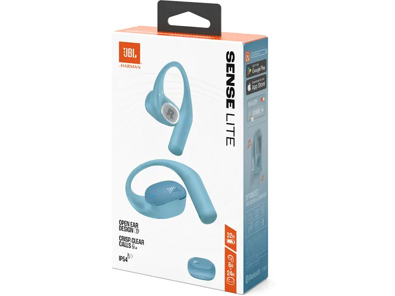 Наушники TWS JBL Sense Lite Blue (SENSELITEBLU) - фото 6