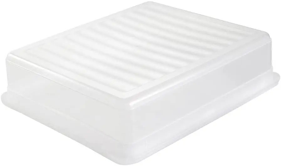 Ящик для зберігання Keeeper Basixx з кришкою 9 л прозорий (591) - фото 3